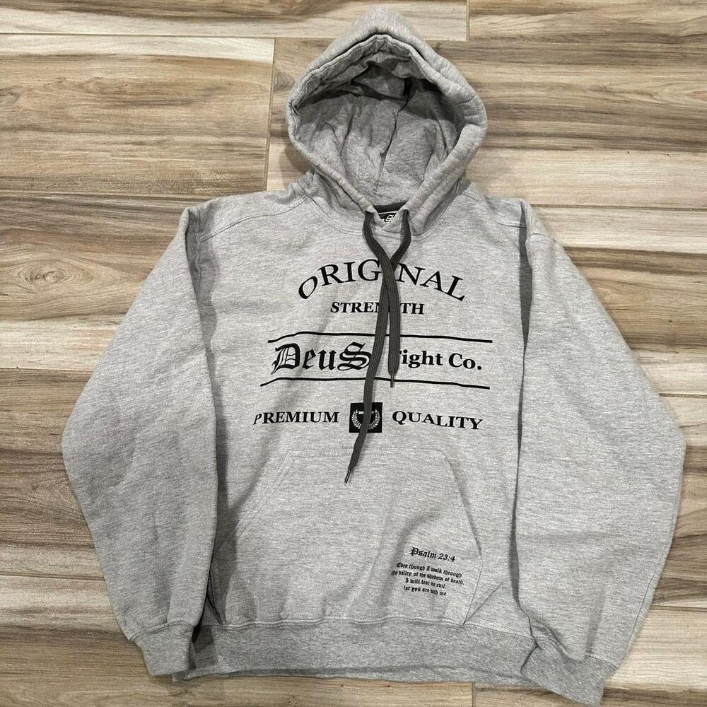 Grey Deus fight co psalm hoodie